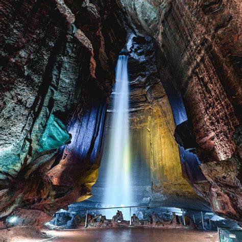Ruby Falls Tennessee The Tallest Underground Waterfall In America