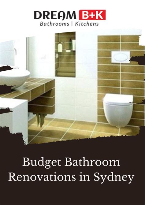 Budget Bathroom Renovations In Sydney Budget Bathroom Bathroom Renovations Bathroom