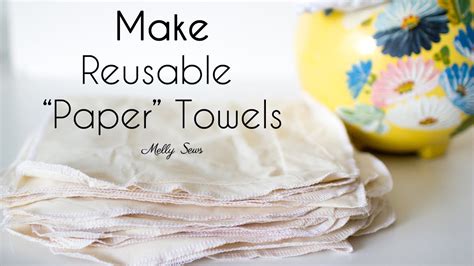 They are incredibly convenient, but they also are very wasteful. How To Make Reusable Paper Towels - Use Fabric Scraps ...