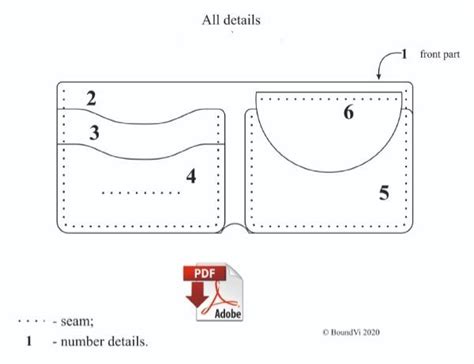 Printable Mens Leather Wallet Patterns Free

