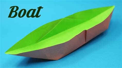 How To Make Easy Paper Boat Easy Basic Simple Origami For Beginners