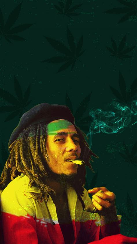 Bob Marley Wallpaper Weed