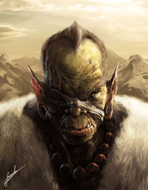 Les 167 Meilleures Images Du Tableau Dandd Orcs Half Orcs And Goblins