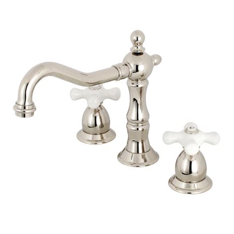 And, we carry all the big brands like american standard, delta, grohe and moen to name a few. Kingston Brass Victorian Polished Cross 8 in. Widespread 2 ...