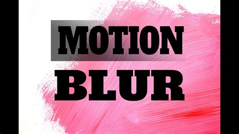 How To Create Motion Blur Animation Using Only Html And Css3