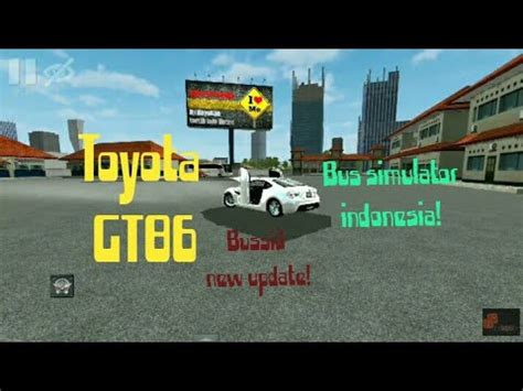 Bus simulator indonesia (aka bussid) will let you experience what it likes being a bus driver in indonesia in a fun and authentic way. #Bussid #BusSimulator #CarDriving Bus simulator Indonesia in Toyota GT86 car mod-New update ...