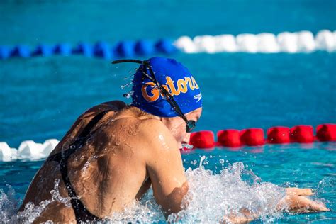 University Of Florida Swimming Finalizes Season Opener With Georgia