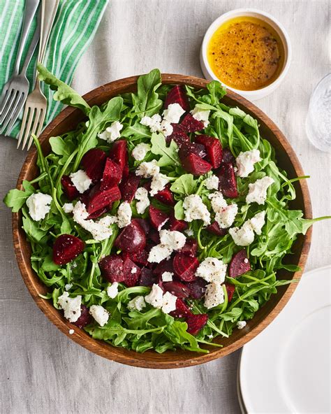 That is a lot of salads and they can get boring fast. Arugula Beet Salad | Kitchn