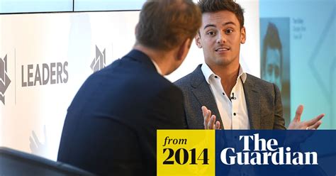 Tom Daley Gay Footballers Will Be Supported If They Decide To Come Out Tom Daley The Guardian