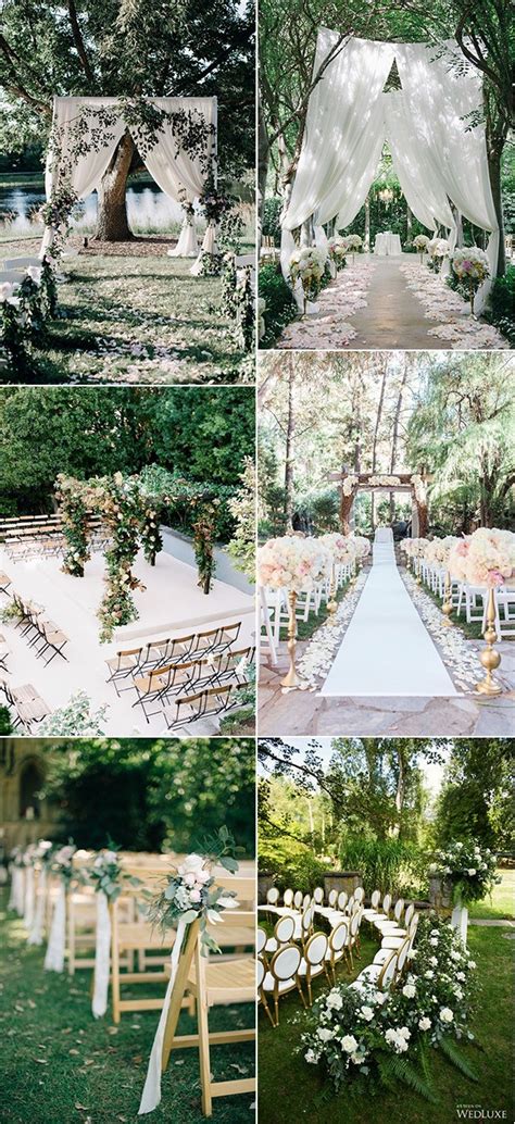 25 Brilliant Garden Wedding Decoration Ideas For 2018