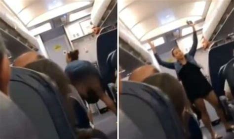 Drunk Woman Twerks And Flashes Passengers On Flight After She Was Asked To Switch Off Her Phone