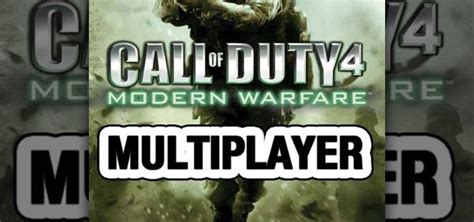 Call Of Duty 4 Modern Warfare Multiplayer Online 1 Gameplay Pc