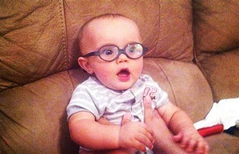 Infant Receives New Glasses With Huge Smiles