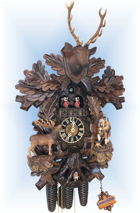 Cuckoo Clock 867266tko Moving Hunter By Hones On Sale