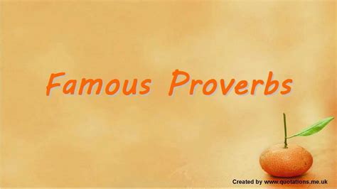 ♦ ♦ Famous Proverbs Famous Sayings ♦ ♦ Youtube