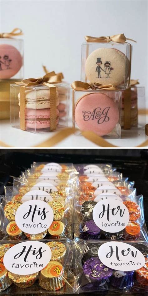 creative wedding party favors