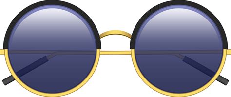 Hipster Sunglasses Clipart Design Illustration 9384988 Png