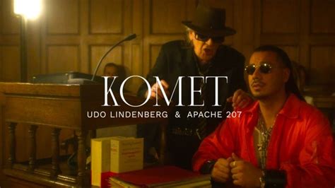 udo lindenberg x apache 207 komet offizielles musikvideo │ youtube急上昇ランキング