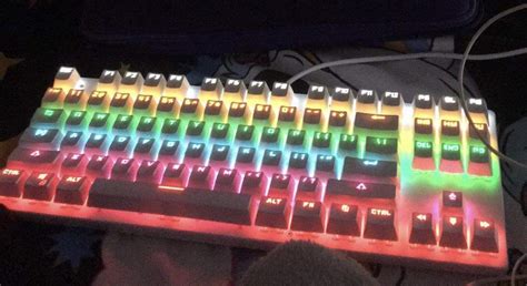 Rainbow Led Keyboard On Carousell