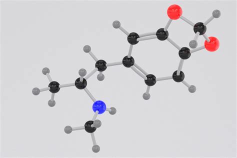 Drug Mdma Ecstasy Molly Molecule 3d Model Cgtrader