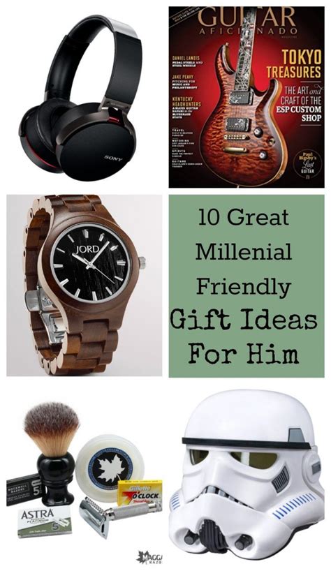 Don't stress — these 36 gifts will be a sure hit with any member of gen y on your list. 10 Great Millennial Friendly Gift Ideas For Him | Gifts ...