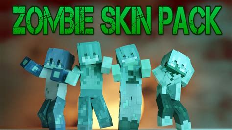 Zombie Skin Pack By Nitric Concepts Minecraft Skin Pack Minecraft