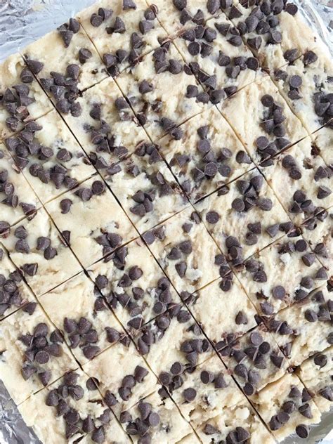 A Sweet And Creamy Fudge That Tastes Exactly Like Chocolate Chip Cookie