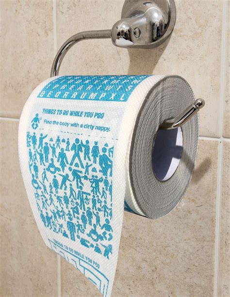 Creative Bathroom Toilet Games To Kill Your Bathroom Boredom Gag Gifts Funny