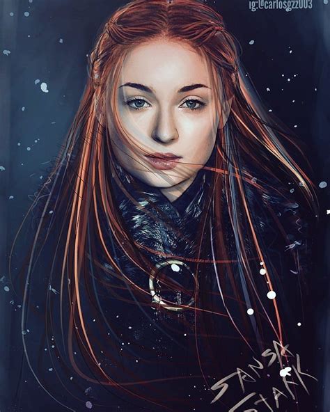Sansa By Carlosgzz003 👏 👏 👏 👏 Game Of Thrones Sansa Sansa Stark Sansa
