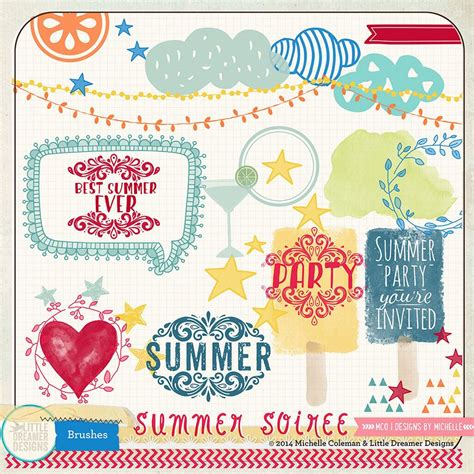 Little Dreamer July 2014 Membership Collection Printable Crafts