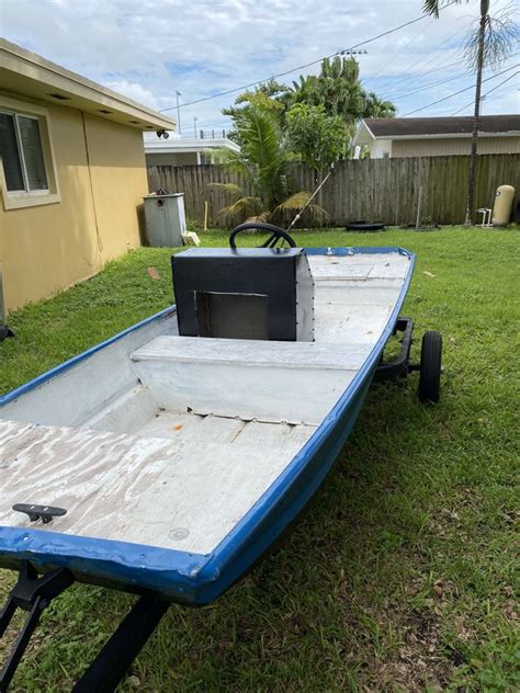12 Ft Jon Boat With Title No Trailer For Sale In Doral Fl Offerup