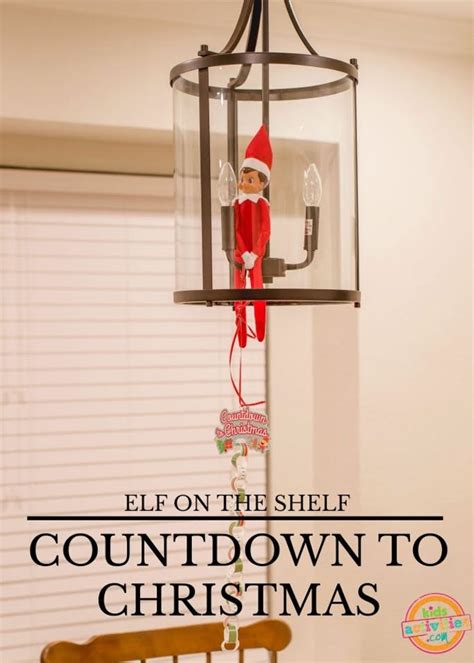 Elf On The Shelf Countdown To Christmas Paper Chain Idea Kids