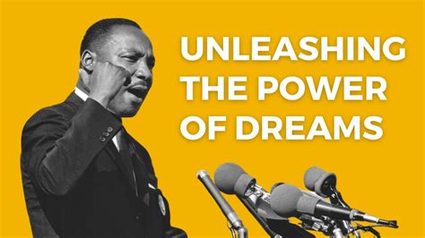 UNLEASHING THE POWER OF DREAMS | MARTIN LUTHER KING'S INSPIRING VISION
