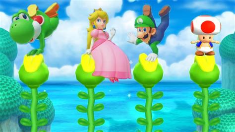 Mario Party 9 Yoshi Vs Luigi Vs Peach Vs Toad Master Difficulty
