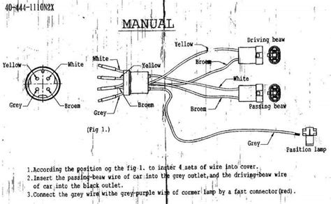 Up to the mark on the float, refer also to the schematic diagram, next to the cap online edition for part no. Headlamp connections(urgent please) - Pelican Parts Forums