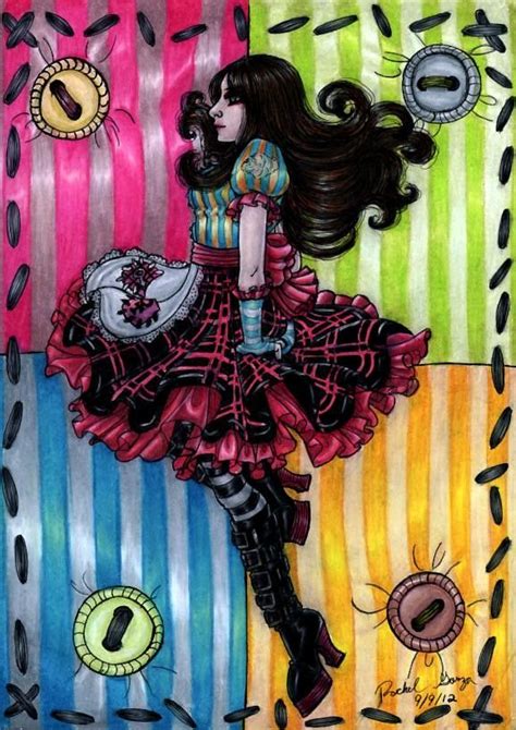 Alice Madness Returns Art Dollhouse Misstitched By