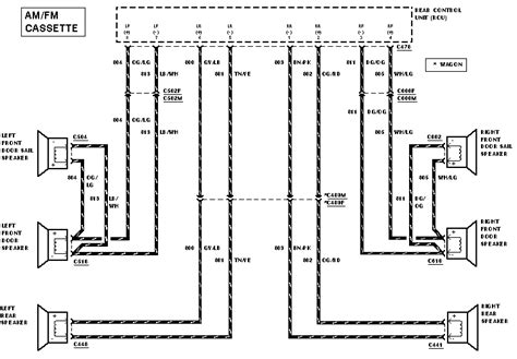 Wiring diagrams toyota by year. 1997 Mercury Cougar Wiring Diagram - Wiring Data