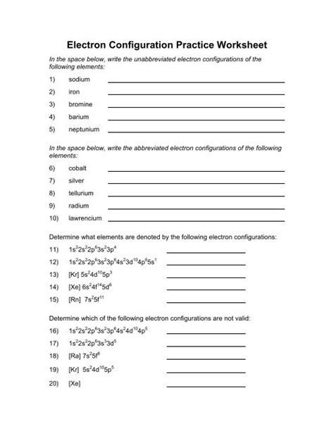 An admission essay is an essay or other written statement by a candidate, often a potential student enrolling in a college, university, or graduate school. Electron Configuration Worksheet Answer Key Chemistry / 9 ...