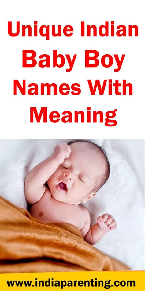 Unique Indian Baby Boy Names With Meaning in 2020 | Tamil baby boy names, Hindu baby boy names 