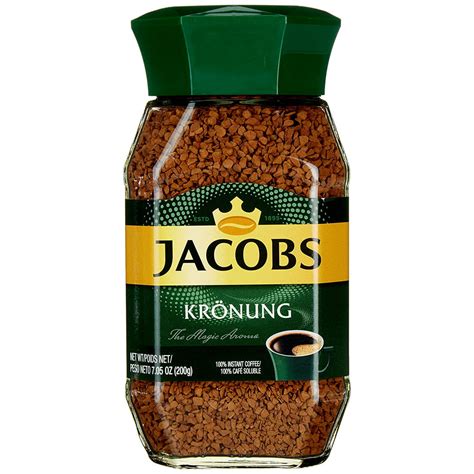 Jacobs Kronung Instant Coffee 200 Gram 705 Ounce Pack Of 1