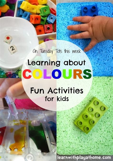 Learn With Play At Home Colour Activities For Kids