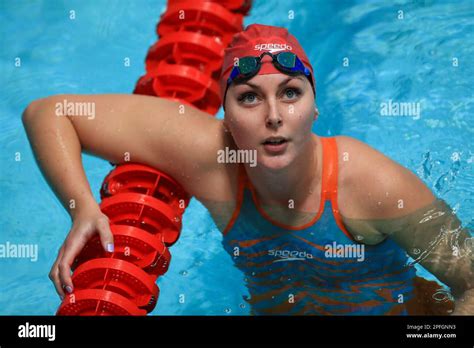 Great Britains Jessica Jane Applegate After The Womens Mc 100m Backstroke Heats On Day Two Of