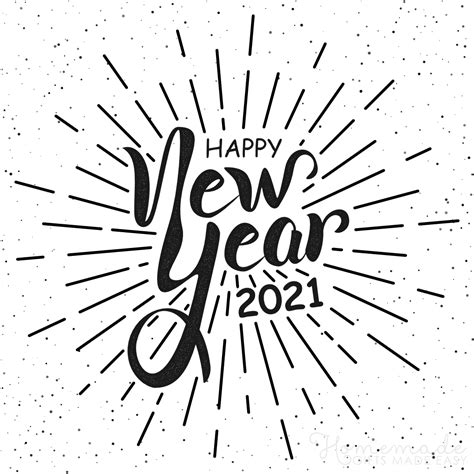 185 Best Happy New Year Wishes Messages And Quotes For 2021 Coloring Home