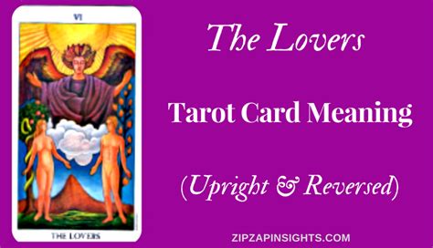 Not only does love comes in many forms, but the lovers may indicate important or difficult choices ahead in your life. The Lovers: Tarot Card Meaning