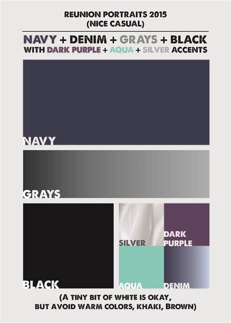 Check spelling or type a new query. family portrait color scheme Navy Denim Gray Black Purple ...