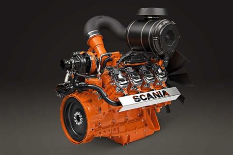 Scania Presenta Su Motor V8 A Gas Todo En Un Click