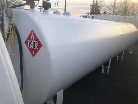 4000 Gallon Double Wall Above Ground Fuel Storage Tank Ul 142