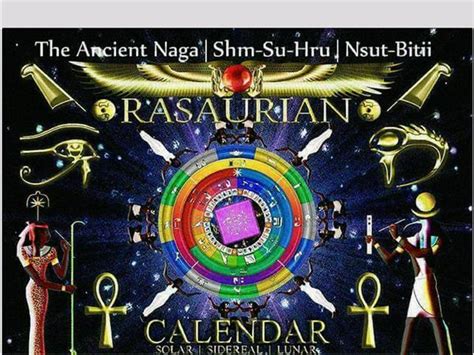 Ptah Seeker Asar Immortality Rasaurian Solar Calendar 1030 By