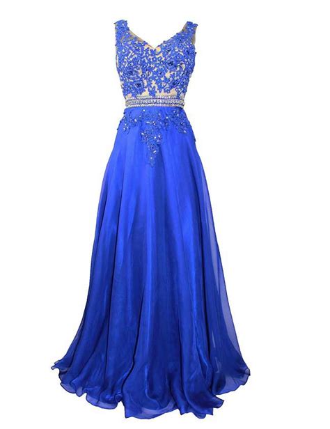 Trendy Long Royal Blue Prom Dresses 2020 Royal Blue