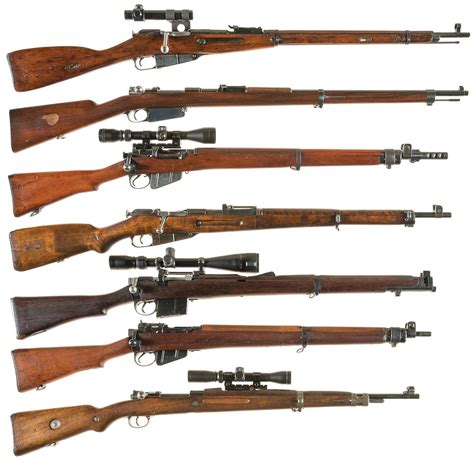 Seven European Military Bolt Action Rifles Rock Island Auction